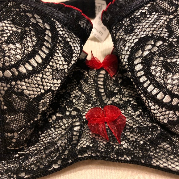 Gossard lace and ruffle underwire bra 34A NWT - Picture 3 of 7